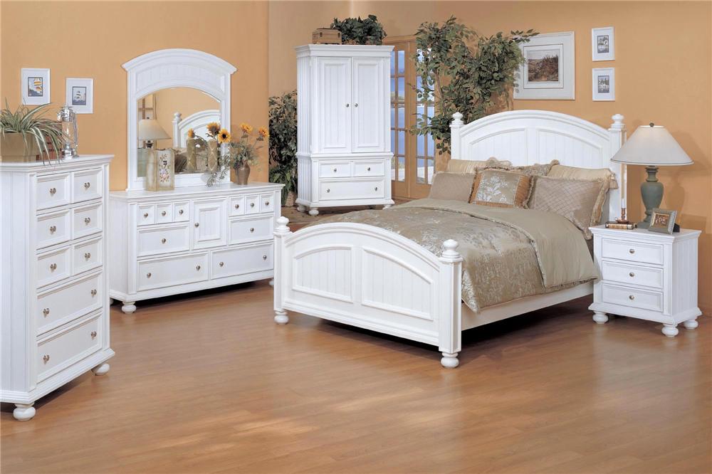 Winners Only Cape Cod BP1001KN2 CottageStyle King Panel Bed Crowley